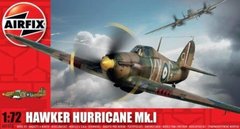 1/72 Hawker Hurricane Mk.I британский истребитель (Airfix 01010) сборная модель
