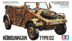 1/35 Kubelwagen Type 82 німецький автомобіль (Tamiya 35213), збірна модель
