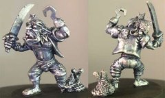 HassleFree Miniatures - Quirion, goblin pirate with pet bat and alien! - HF-HFP003