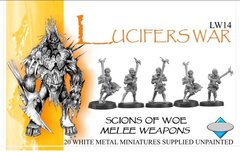Lucifer Wars - SCIONS OF WOE, W/MELEE WEAPONS - West Wind Miniatures WWP-LW14