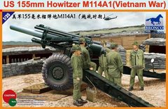 1/35 M114A1 американская 155-мм гаубица (Bronco Models CB-35102) сборная модель