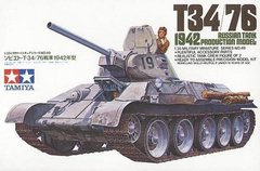 1/35 Т-34/76 мод. 1942 года, советский средний танк (Tamiya 35049)
