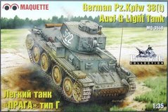 1/35 Pz.Kpfw.38(t) Ausf.G германский легкий танк (Maquette 3540) сборная модель
