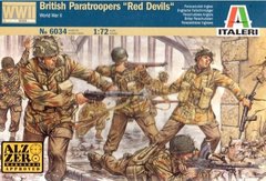 1/72 Британские парашютисты "Red Devils", 50 фигур (Italeri 6034), пластик