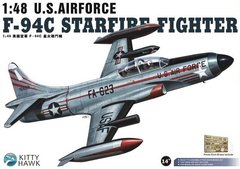 1/48 Lockheed F-94C Starfire американский истребитель (Kitty Hawk 80101) сборная модель