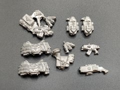 Space Marine Bikers Accessories, деталі для мініатюр Warhammer 40000, металеві (Games Workshop)
