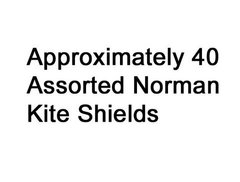 Темные века (Dark Ages) - Norman Kite Shields (approx 40) - Crusader Miniatures NS-CM-DAN200