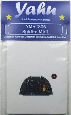 1/48 Панель приладів для Spitfire Mk.I (Yahu Models YMA4806)
