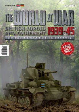 1/72 A10 Mk.I британский крейсерский танк, серия World at War (IBG Models WAW015), сборная модель + журнал