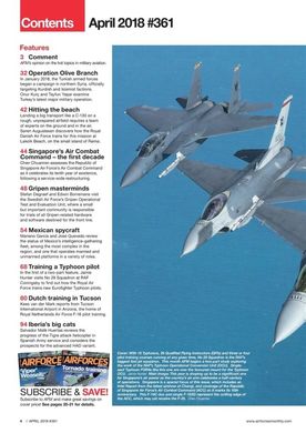 AirForces Monthly Magazine #361 -April 2018- (ENG) Oficially the World&#39;s Number One Authority on Military Aviation
