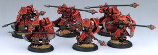 Warmachine: Khador Iron Fang Pikeman, Unit Box Set = 1 Leader + 5 Iron Fangs, під масштаб 28-30 мм, метал (Privateer Press 33018)