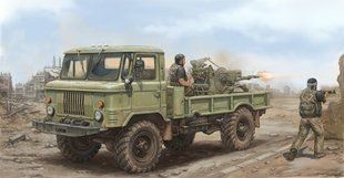 1/35 Автомобиль ГАЗ-66 с ЗУ-23-2 (Trumpeter 01017) сборная модель