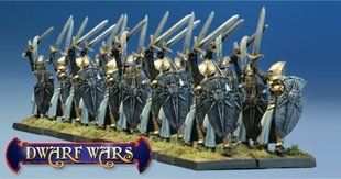 Dwarf Wars - Command - Good Elf Sword Regiment - West Wind Miniatures WWP-DW-100-C