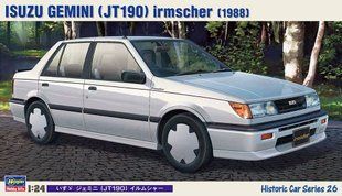 1/24 Автомобиль&nbsp;Isuzu Gemini (JT190) irmscher 1988, серия Historic Car Series (Hasegawa 21126), сборная модель