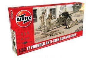 1/32 Британская противотанковая пушка 17 Pounder с расчетом (Airfix 06361) сборная модель