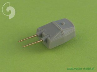 1/700 Стволы 15cm (5.9in) SKC/28 для германских кораблей классов Bismarck и Scharnhorst, 12 штук (Master SM-700-002), металл