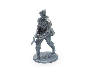 54мм Краснофлотовець із пістолетом-кулеметом Томпсон, СРСР 1941-43 роки, колекційна олов'яна мініатюра
