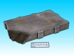 Damaged Terrace, 25-30 мм (1:72)