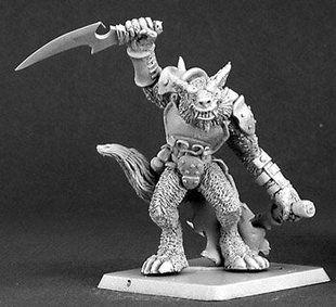 Reaper Miniatures Warlord - Istvan,Lupine Captain - RPR-14336