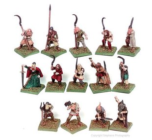 Dwarf Wars - Command – Armed Nordvolk - West Wind Miniatures WWP-DW-508-C