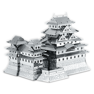 Himeji Castle, сборная металлическая модель Metal Earth 3D MMS055