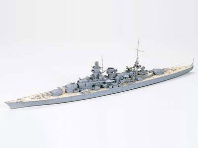 1/700&nbsp;Scharnhorst німецький лінкор, серія по ватерлінію Water Line Series (Tamiya 77518), збірна модель