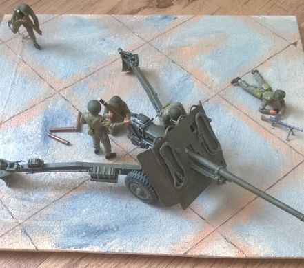 1/32 Британская противотанковая пушка 17 Pounder с расчетом (Airfix 06361) сборная модель