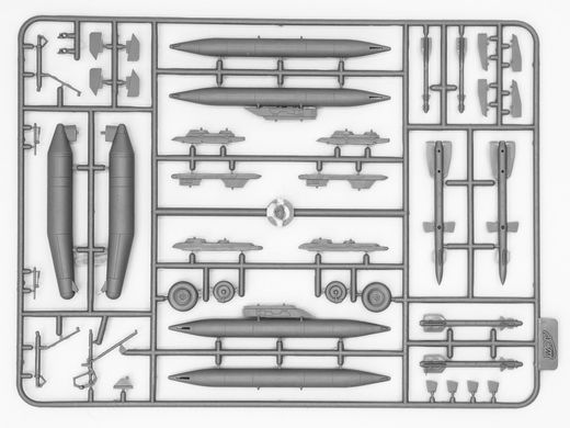 1/72 Набір "Аеродром": літак МіГ-29, автомобілі АПА-50М та ЗІЛ-131 з кунгом + аеродромні плити ПАГ-14 (ICM DS7203), збірна модель