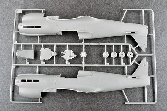 1/32 Истребитель P-40M Warhawk/Tomahawk (Trumpeter 02211), сборная модель