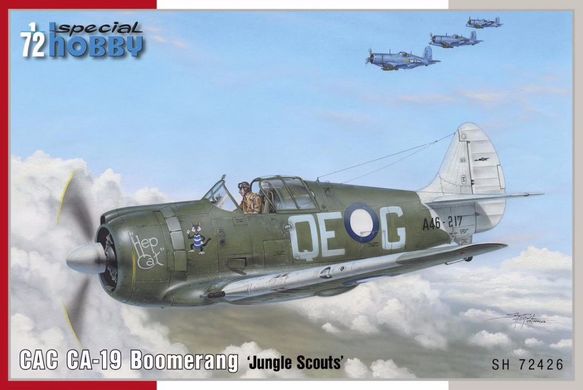 1/72 Літак CAC CA-19 Boomerang "Jungle Scouts" (Special Hobby SH72426), збірна модель
