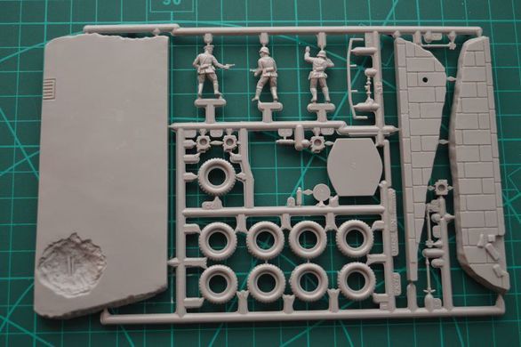 1/76 Діорама з бронеавтомобілем&nbsp;Sd.Kfz.234/2 Puma та фігурами, серія&nbsp;First Diorama з клеєм та фарбами (Revell 03298), збірна модель