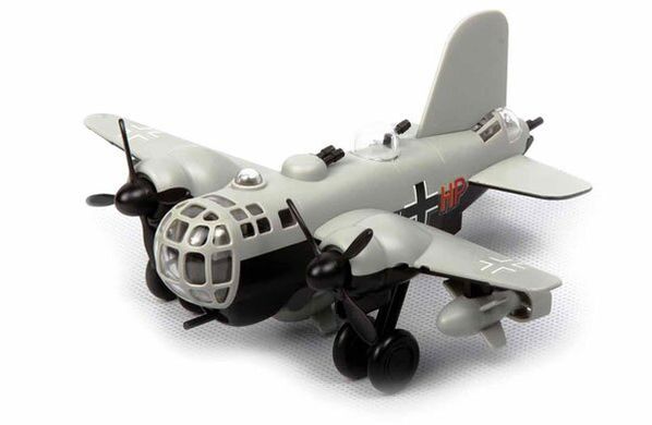 He 177 Bomber, сборка без клея (Meng Kids mPlane-003) Egg Plane (Яйцелет)