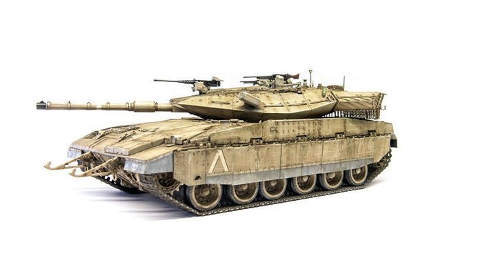 1/35 Merkava Mk.2D ізраїльський основний бойовий танк, готова модель авторської роботи