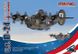 US B-24 Liberator heavy bomber, зборка без клею (Meng Kids mPlane-006) Egg Plane