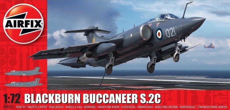 1/72 Blackburn Buccaneer S.2C британский палубный самолет (Airfix 06021), сборная модель