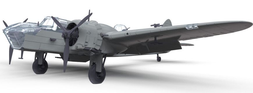 1/72 Bristol Blenheim Mk.IVF английский тяжелый истребитель (Airfix 04017) сборная модель