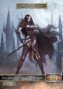 Vampire Knight #4 Token Magic: the Gathering (Токен) GnD Cards