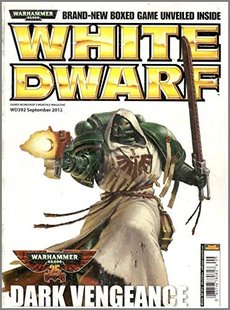 Журнал "White Dwarf" 9/2012 September WD393. Журнал від Games Workshop про Warhammer (англійською мовою)