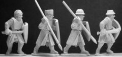 Gripping Beast Miniatures - Knights/Sergeants Variants Advancing (4) - GRB-LCF07