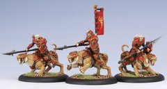 Hordes Skorne Preaetorian Ferox Cavalry (Unit Box: 1 Primus, 2 Praetor) - Privateer Press Miniatures PRIV-PIP 74025