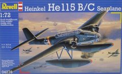 1/72 Heinkel He-115B/C германский самолет-амфибия (Revell 04276)