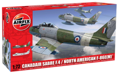 1/72 Canadair Sabre F.4/North American F-86E (M) (Airfix 03083) сборная модель