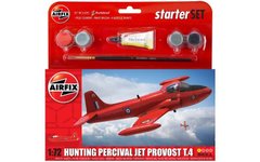1/72 Hunting Percival Jet Provost T.4 (Airfix A55116) + клей + краска + кисточка
