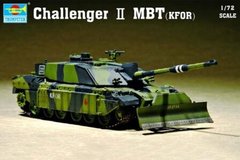 1/72 Challenger II KFOR английский основной боевой танк (Trumpeter 07216), сборная модель