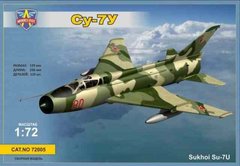 1/72 Сухой Су-7У советский учебно-тренировочный самолет (ModelSvit 72005) сборная модель