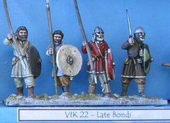Gripping Beast Miniatures - Late Viking Bondi (4) - GRB-VIK22