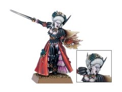 Isabella von Carstein, миниатюра Warhammer Fantasy Battle (Games Workshop 91-64 Fine Cast), сборная смоляная