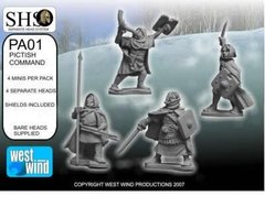 Age of Arthur - Pictish Command (SHS) - West Wind Miniatures WWP-PA01