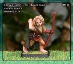 Mithrill Miniatures - Миниатюра 32 mm - Female Hobbit Scout - MTHRL-MM445