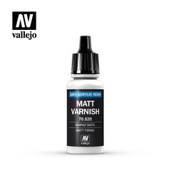 Лак матовий акриловий, 17 мл (Vallejo Model Color 70520) Matt Varnish